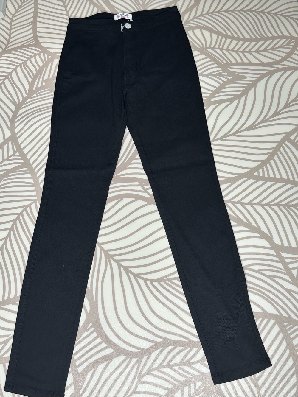 High-Rise Black Women's Jeggings — Slim Stretch Fit